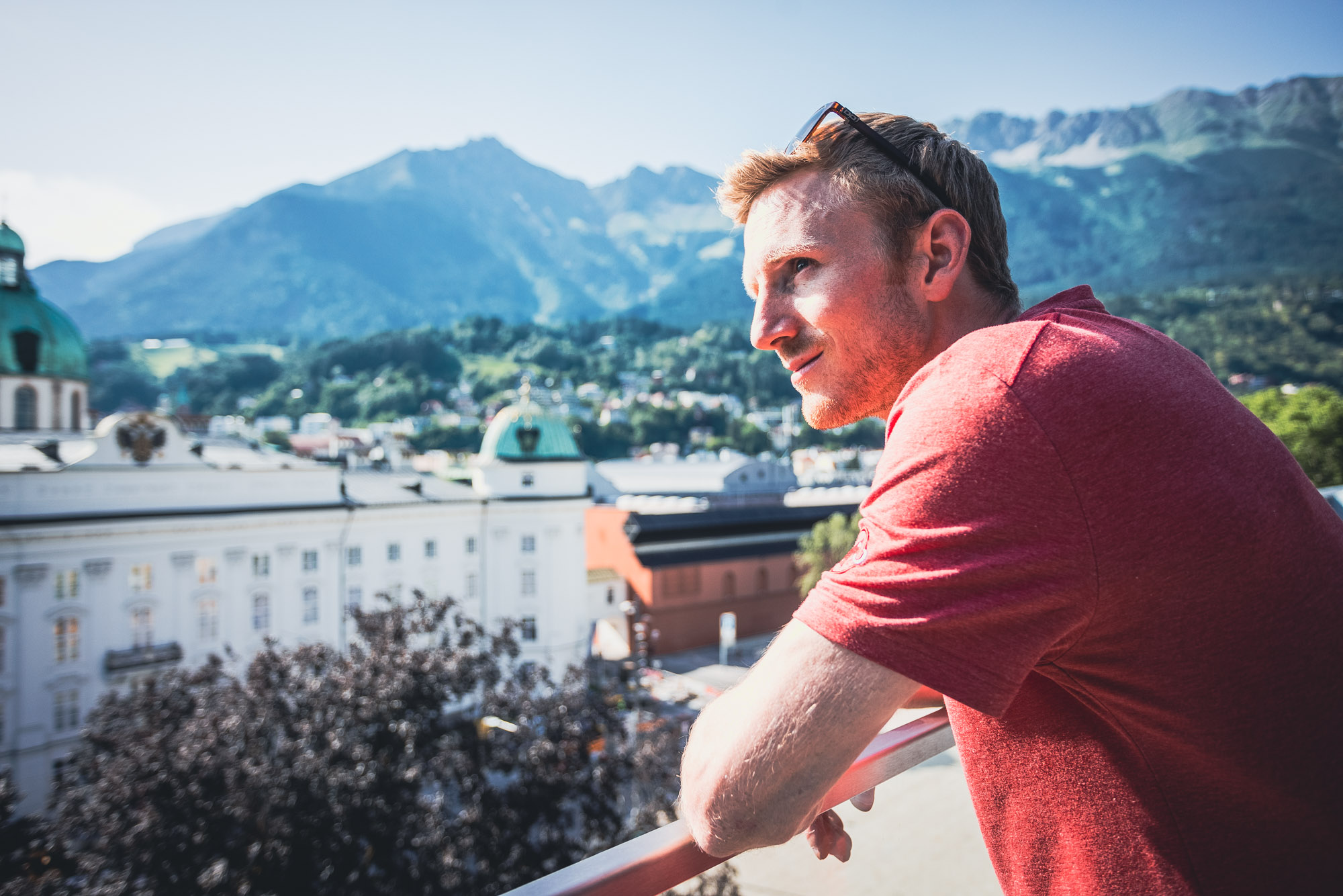 Jakob Schubert Portrait in Innsbruck