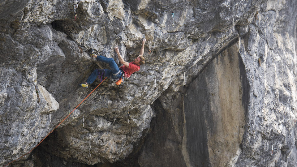 Heelhook at the crux